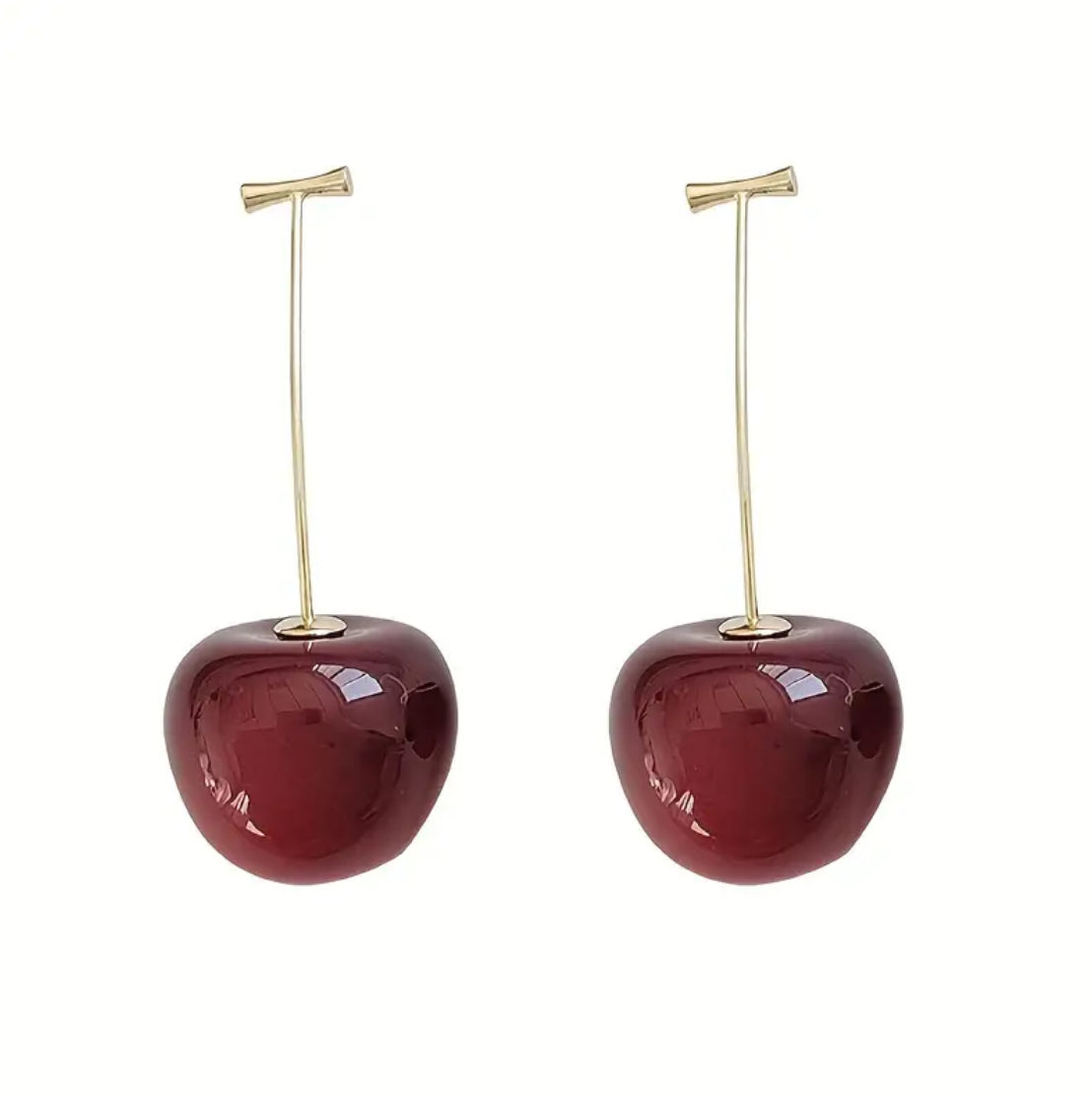 CHERRY EARRINGS 🍒